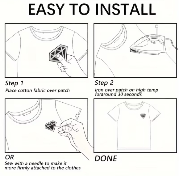 🍑 Just Peachy Iron-On Patch - Picture 12 of 12